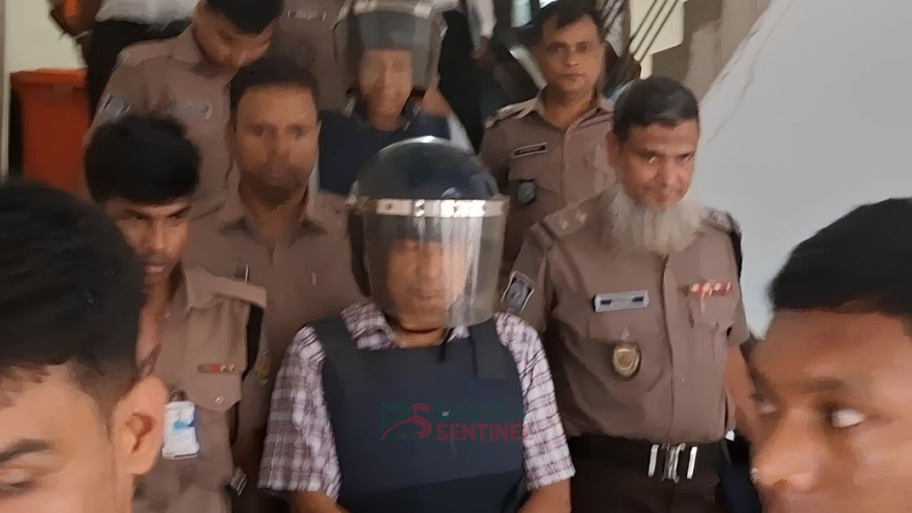 হত্যা মামলায় রিমান্ড শেষে কারাগারে আনিসুল-মামুন